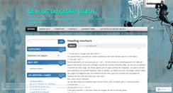 Desktop Screenshot of geckobleu007.com