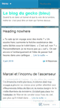 Mobile Screenshot of geckobleu007.com